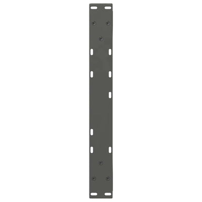 vidaXL Gambe per Tavolino 2 pz Antracite 50x(42-43,3) cm in Acciaio