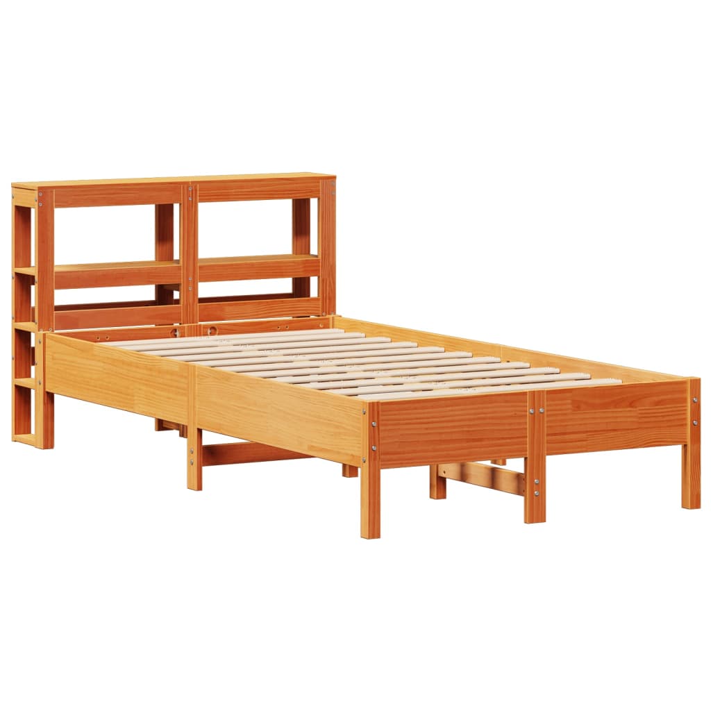 vidaXL Letto senza Materasso Marrone Cera 90x200 cm Legno di Pino VIDAXL