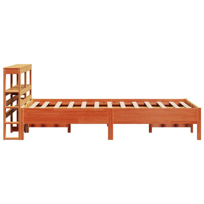 vidaXL Letto senza Materasso Marrone Cera 90x200 cm Legno di Pino VIDAXL