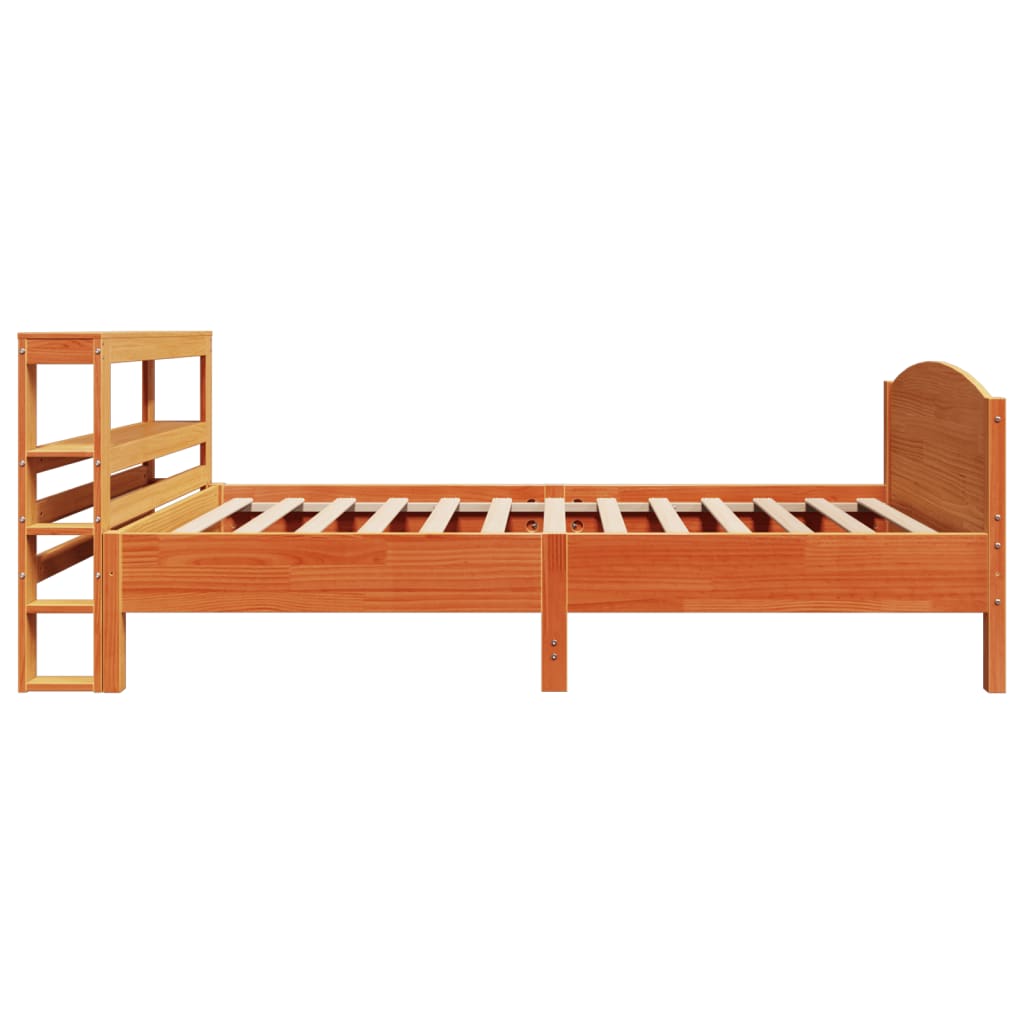 vidaXL Letto senza Materasso Marrone Cera 90x200 cm Legno di Pino