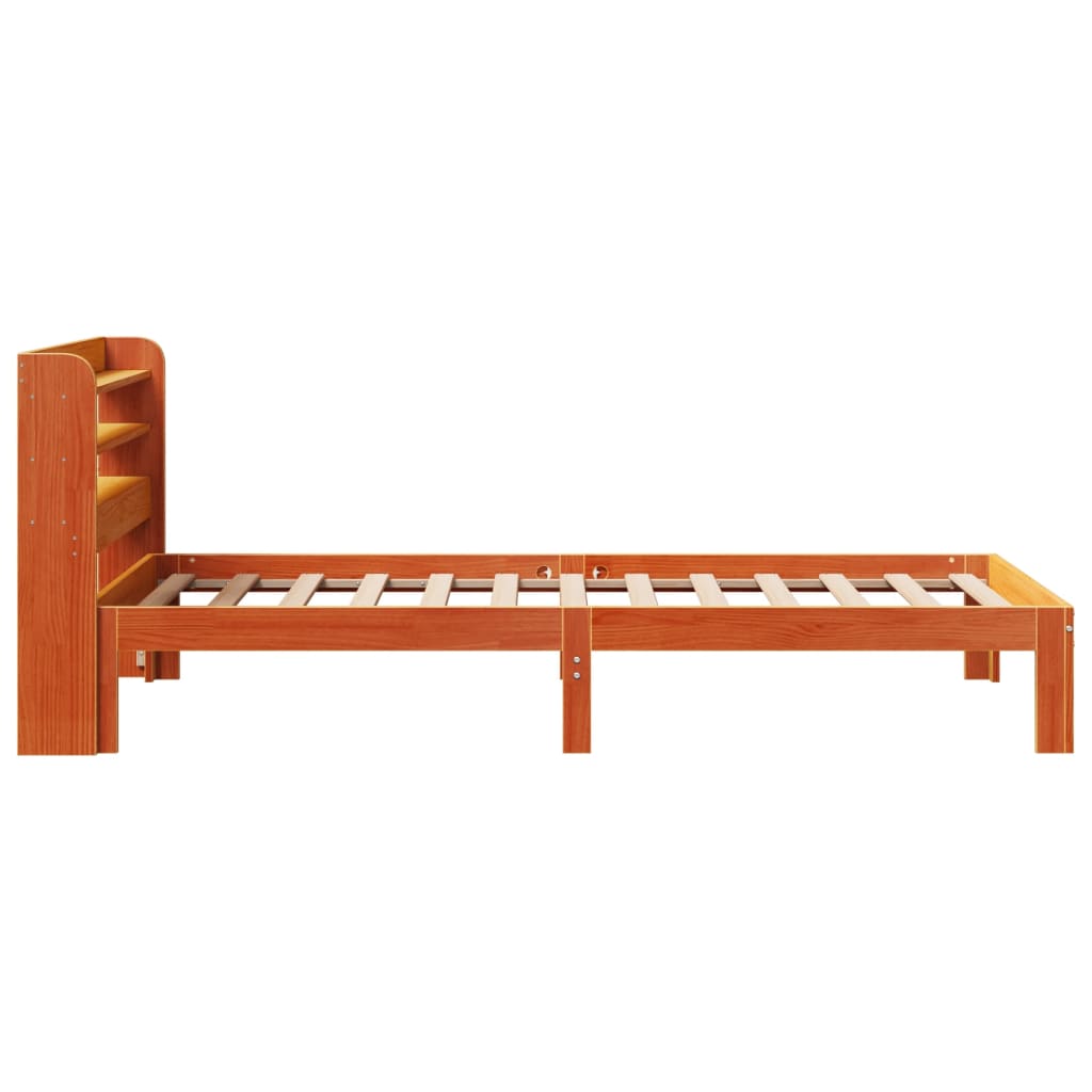 vidaXL Letto senza Materasso Marrone Cera 90x190 cm in Legno di Pino VIDAXL