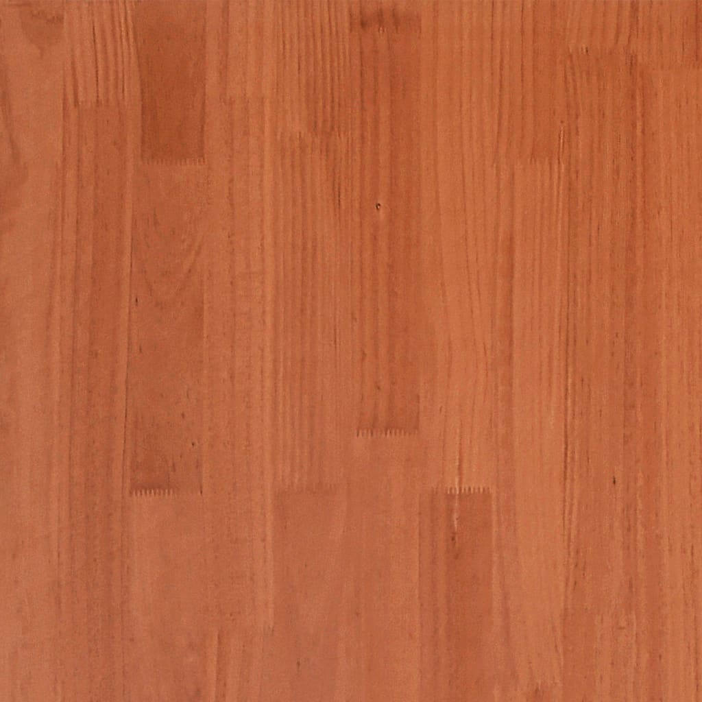vidaXL Letto senza Materasso Marrone Cera 90x190 cm in Legno di Pino VIDAXL