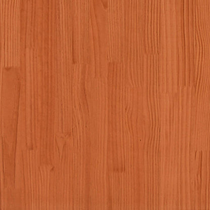 vidaXL Letto senza Materasso Marrone Cera 90x200 cm Legno di Pino VIDAXL