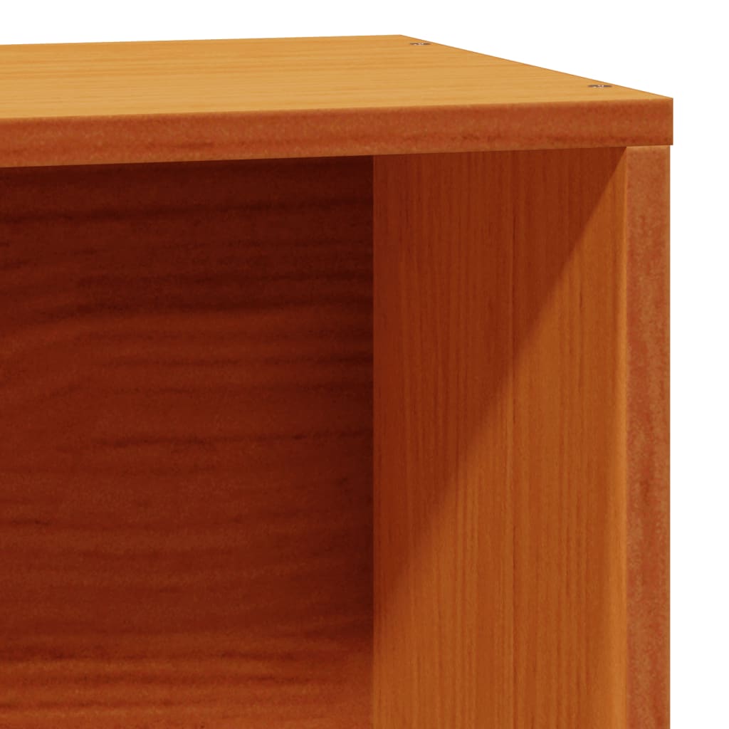 vidaXL Letto senza Materasso Marrone Cera 90x200 cm Legno di Pino VIDAXL