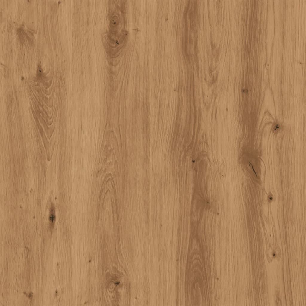 vidaXL Libreria 3Ripiani Rovere Artigianale 123x29x123cm in Truciolato VIDAXL