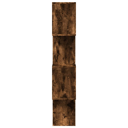 vidaXL Libreria 4 Ripiani Rovere Fumo 70x24x129 cm in Truciolato VIDAXL