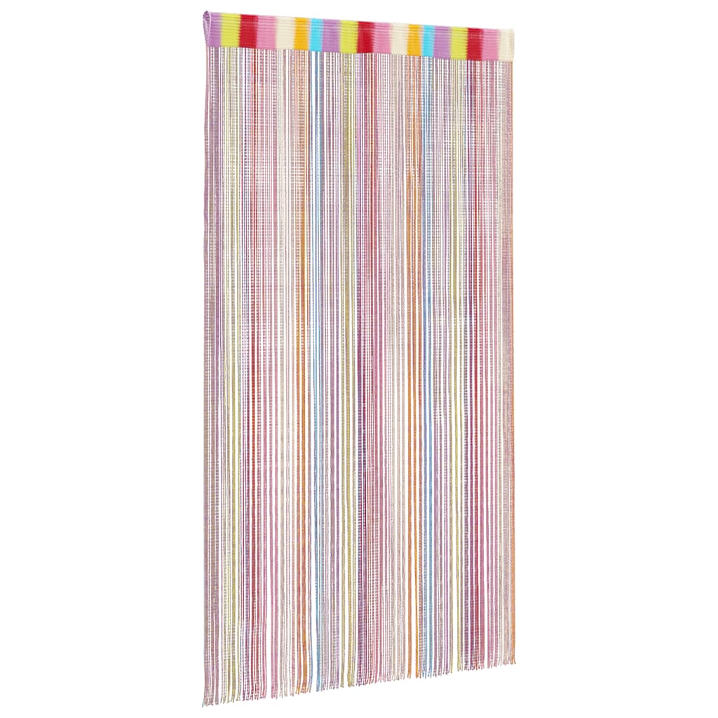 vidaXL Tende a Filo 2 pz Multicolore 140x250 cm