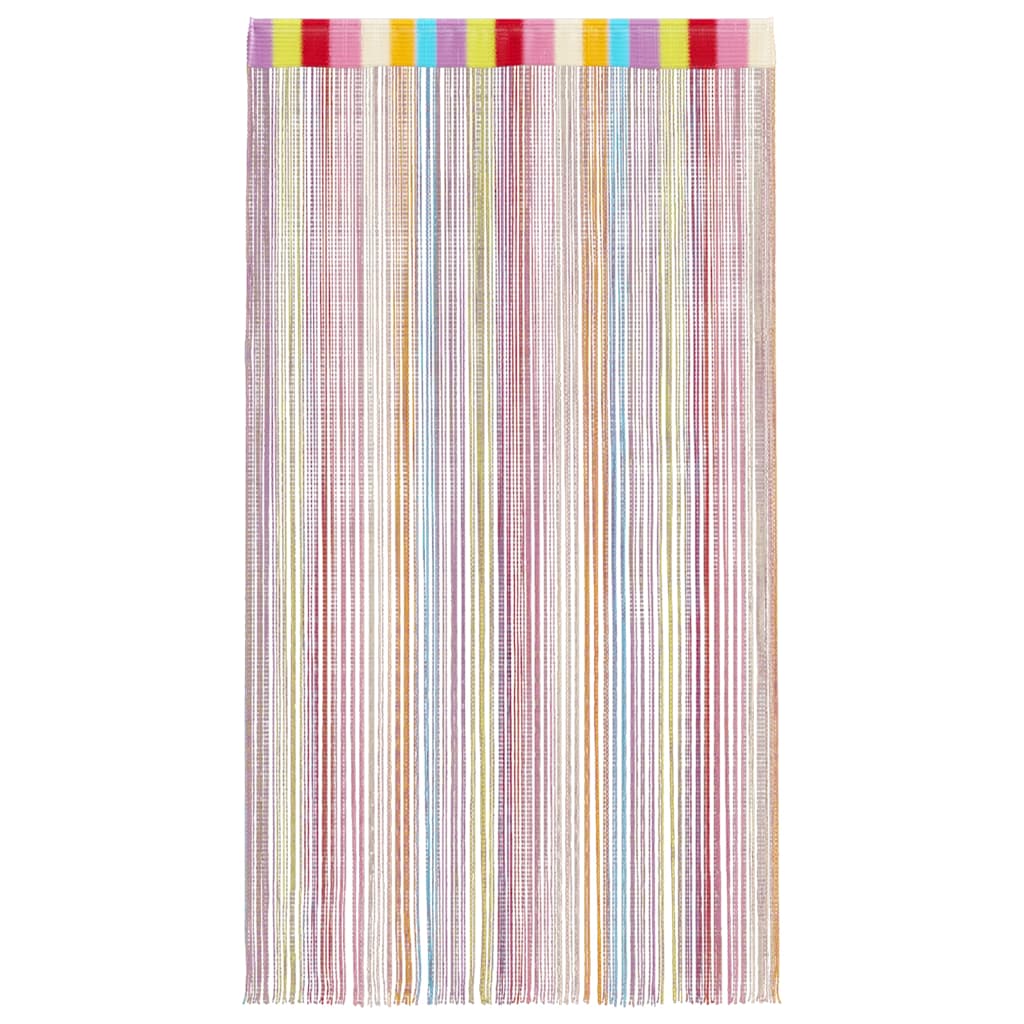vidaXL Tende a Filo 2 pz Multicolore 140x250 cm