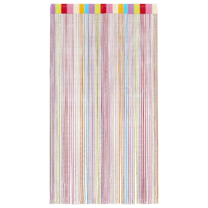 vidaXL Tende a Filo 2 pz Multicolore 140x250 cm