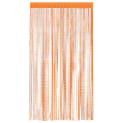 vidaXL Tende a Filo 2 pz Arancio 140x250 cm