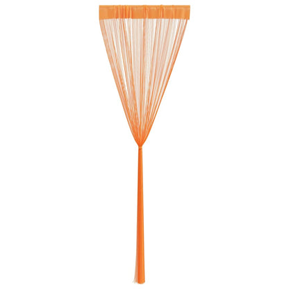 vidaXL Tende a Filo 2 pz Arancio 140x250 cm