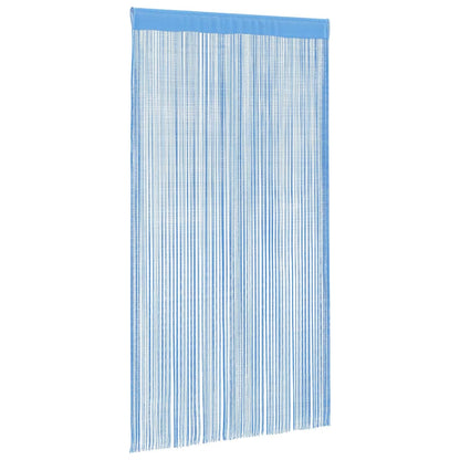 vidaXL Tende a Filo 2 pz Azzurro 140x250 cm