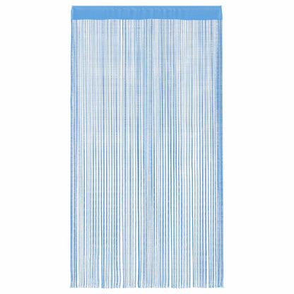 vidaXL Tende a Filo 2 pz Azzurro 140x250 cm