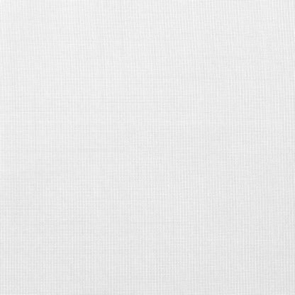 vidaXL Tende in Voile con Tasche per Aste 2 pz Bianco
