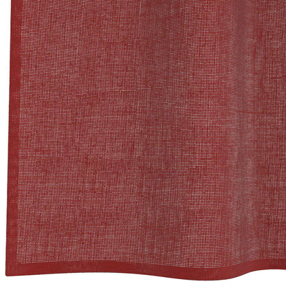 vidaXL Tende in Voile con Tasche per Aste 2 pz Rosso Vino