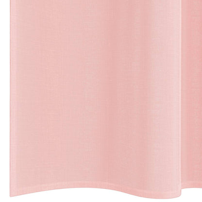 vidaXL Tende in Voile con Passanti 2 pz Rosa 140x175 cm