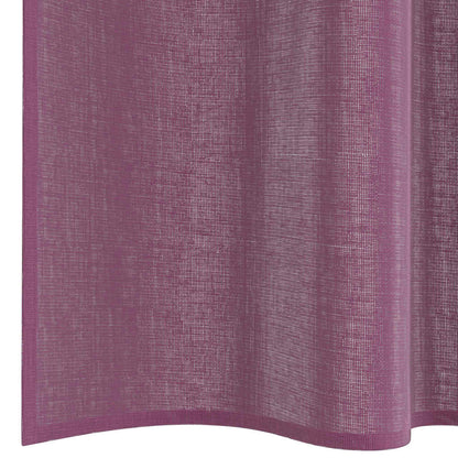 vidaXL Tende in Voile con Passanti 2 pz Viola 140x140 cm