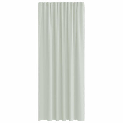 vidaXL Tende in Voile con Passanti 2 pz Grigio Chiaro 140x225 cm