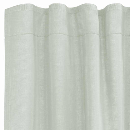 vidaXL Tende in Voile con Passanti 2 pz Grigio Chiaro 140x225 cm