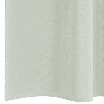 vidaXL Tende in Voile con Passanti 2 pz Grigio Chiaro 140x225 cm