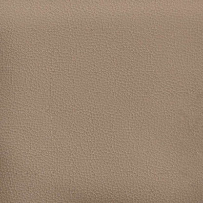 vidaXL Sedie da Pranzo 4 pz Cappuccino in Similpelle