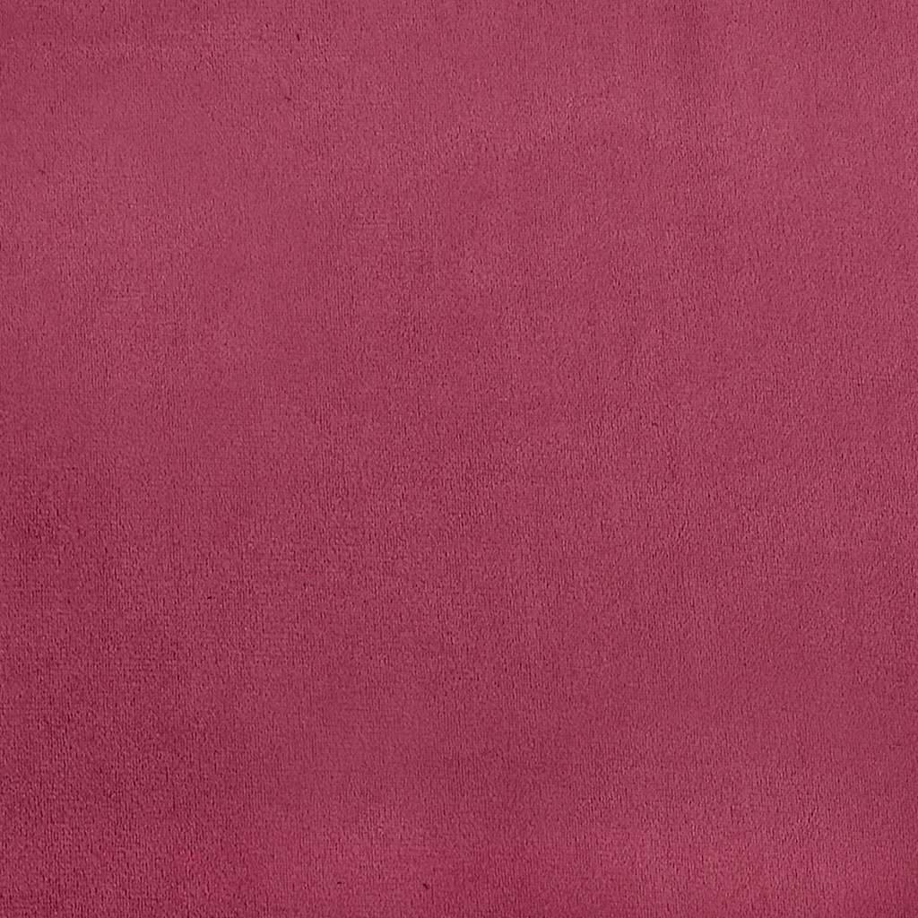 vidaXL Sedie da Pranzo 6 pz Rosso Vino in Velluto
