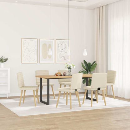 vidaXL Sedie da Pranzo 6 pz in Lino
