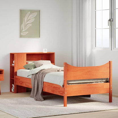 vidaXL Letto senza Materasso Marrone Cera 90x190 cm in Legno di Pino