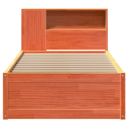 vidaXL Letto senza Materasso Marrone Cera 90x190 cm in Legno di Pino