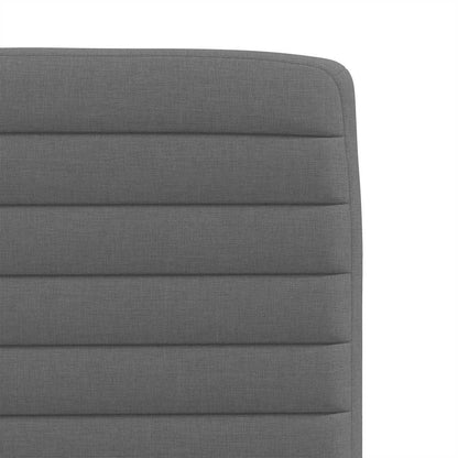 vidaXL Sedie da Pranzo 2 pz Grigio Scuro in Tessuto