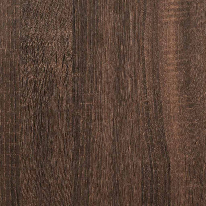 vidaXL Libreria 3 Ripiani Rovere Marrone 60x30x60 cm Legno Multistrato VIDAXL