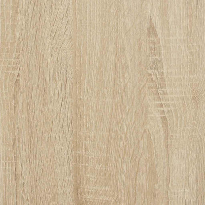 vidaXL Libreria 3 Ripiani Rovere Sonoma 60x30x80 cm Legno Multistrato VIDAXL