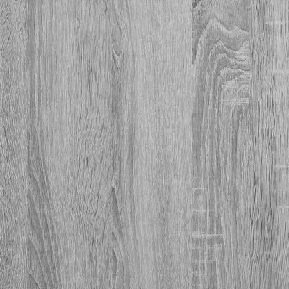 vidaXL Libreria 3 Ripiani Grigio Sonoma 60x30x120cm Legno Multistrato VIDAXL