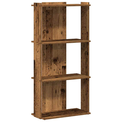 vidaXL Libreria a 3 Ripiani Legno Vecchio 60x30x120 cm in Truciolato VIDAXL